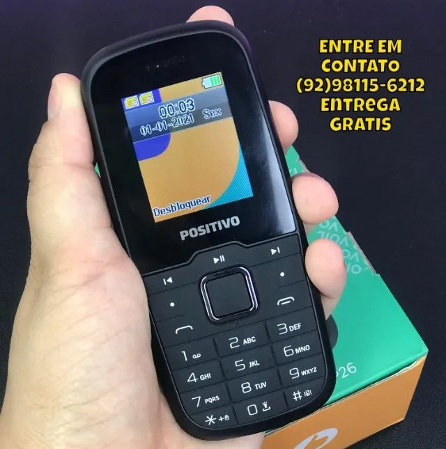 Celular Positivo 2 Chips Cartão de Memoria Bluetooth - ENTREGA RÁPIDA - Foto 2