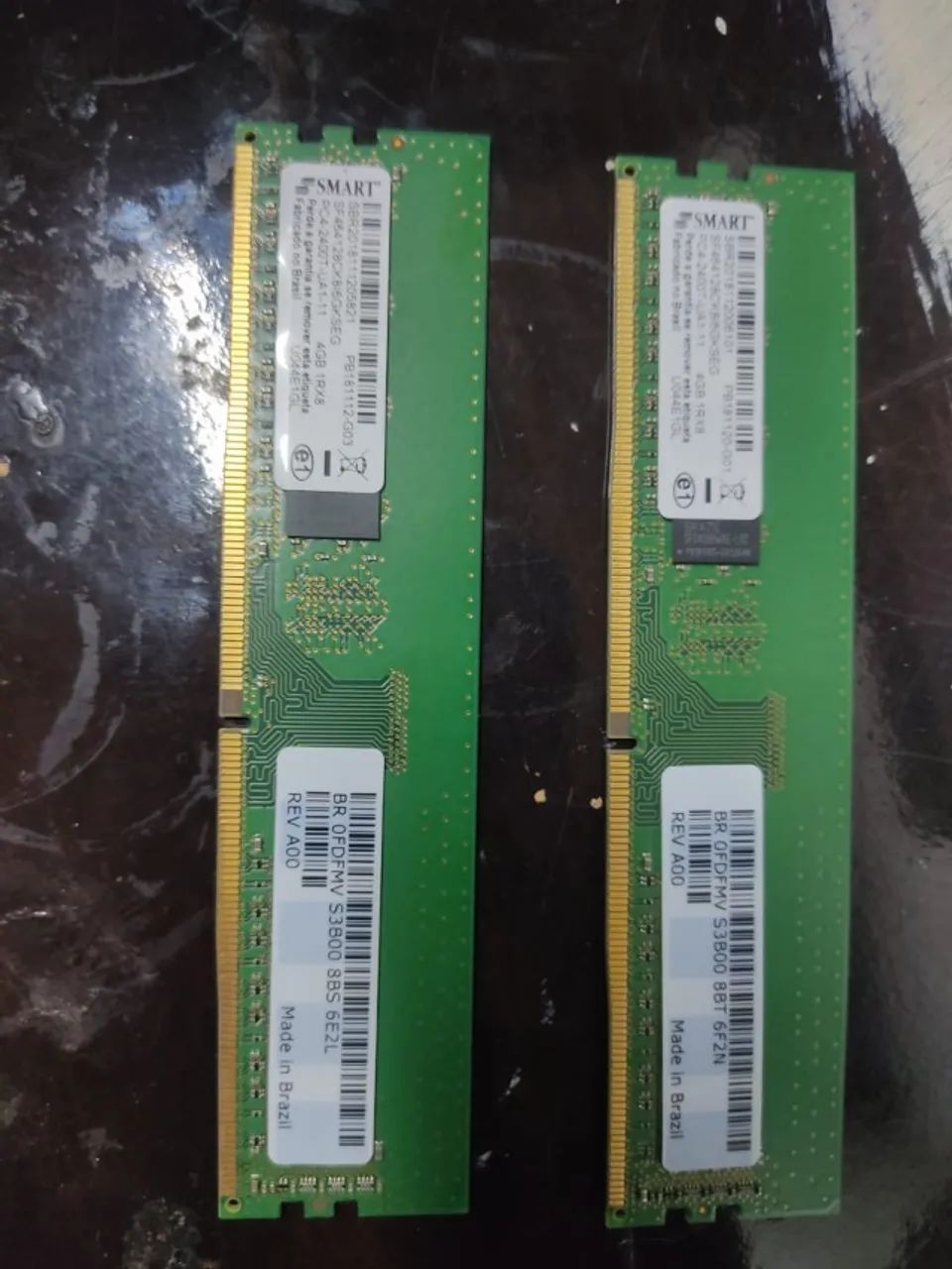 Pair of ddr4 4GB 1RX8 memory64319033747715120