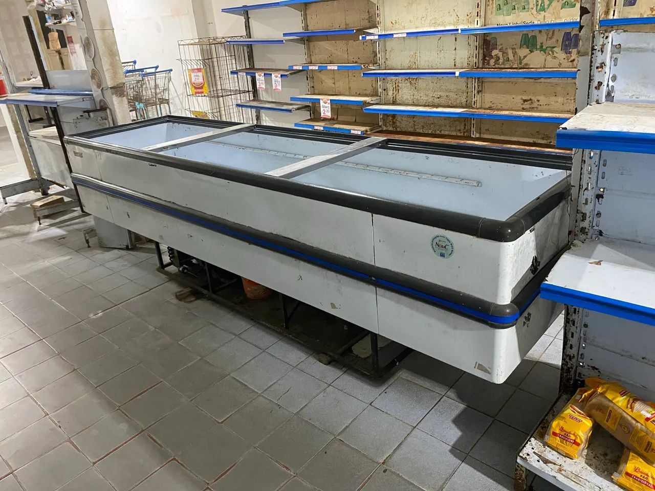 Freezer Ilha Termisa de Congelados 3 Metros