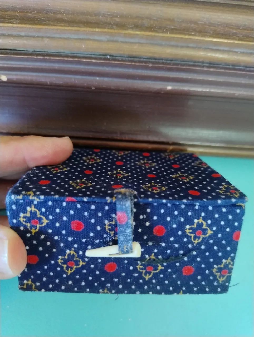 Perfumeiro antigo pintado a mão  - Foto 5