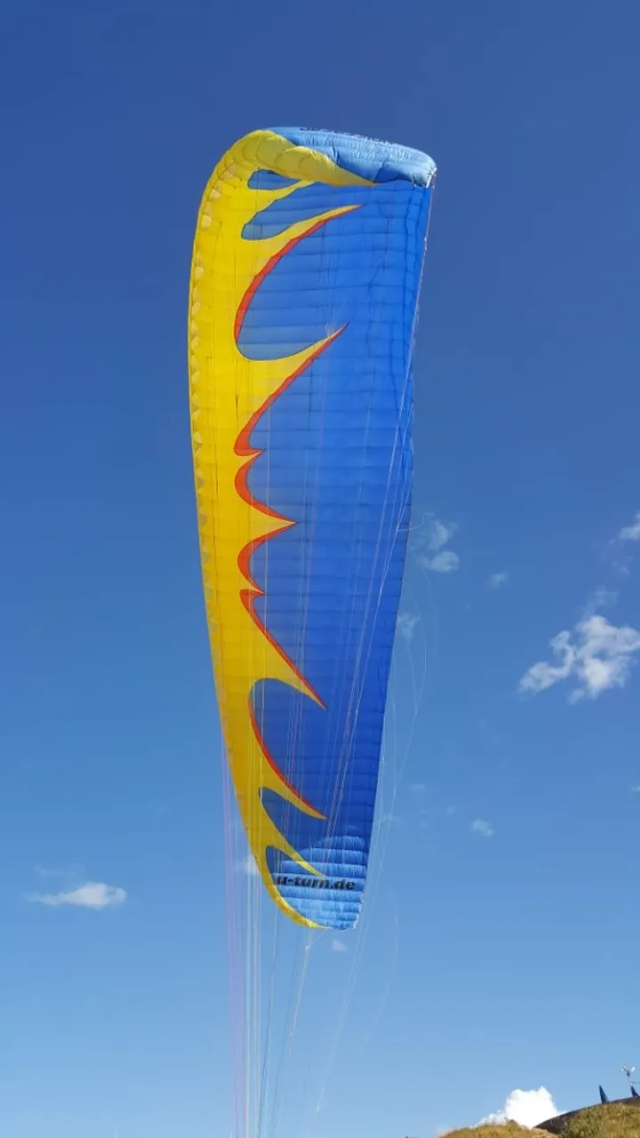 Parapente U-Turn Equipamento Completo + Paraquedas Reserva