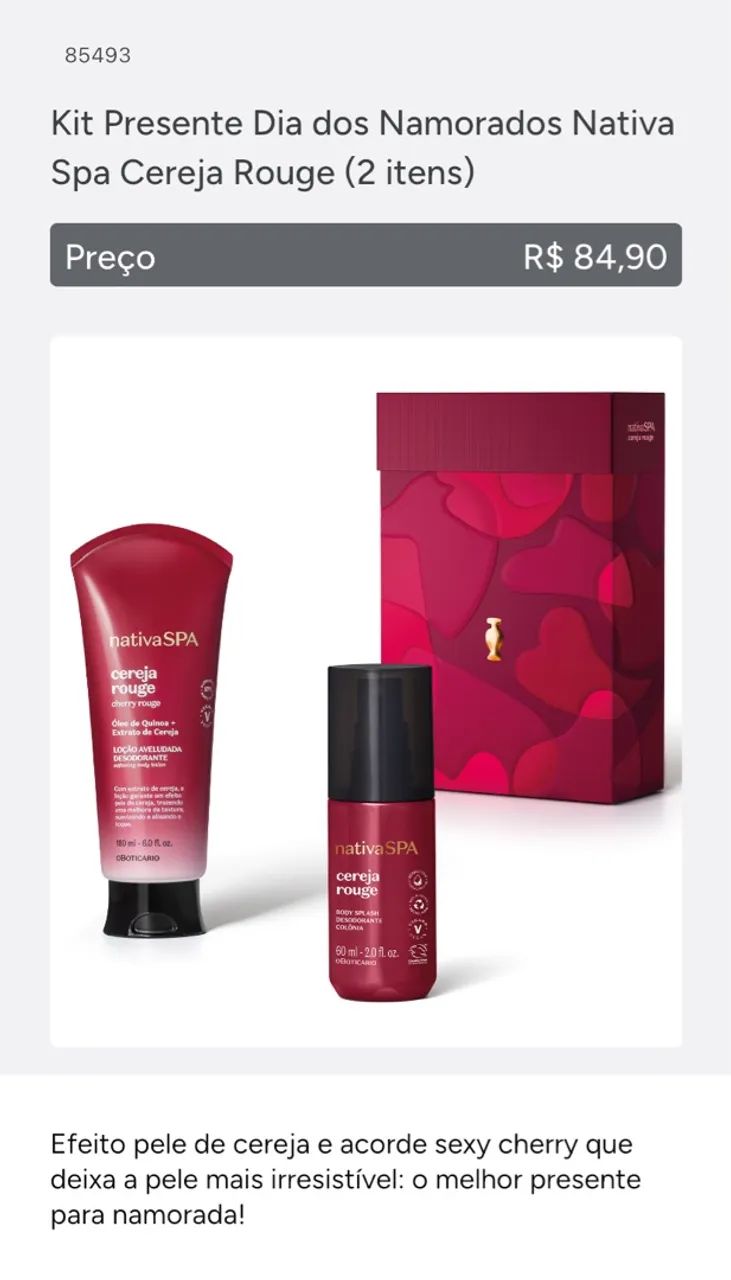 Produtos Boticário, eudora, oui Paris, quem disse Berenice  - Foto 3