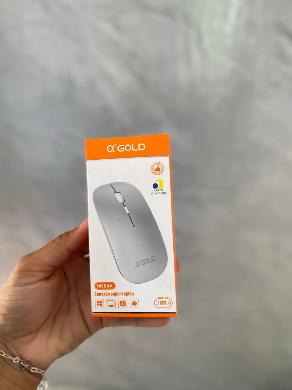 Mouse wireless sem fio - ENTREGA A DOMICÍLIO 