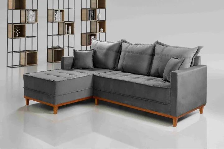 Conjunto Estofado Milão 230 Mudulos 2Lgs mais Chaise SR - Foto 3