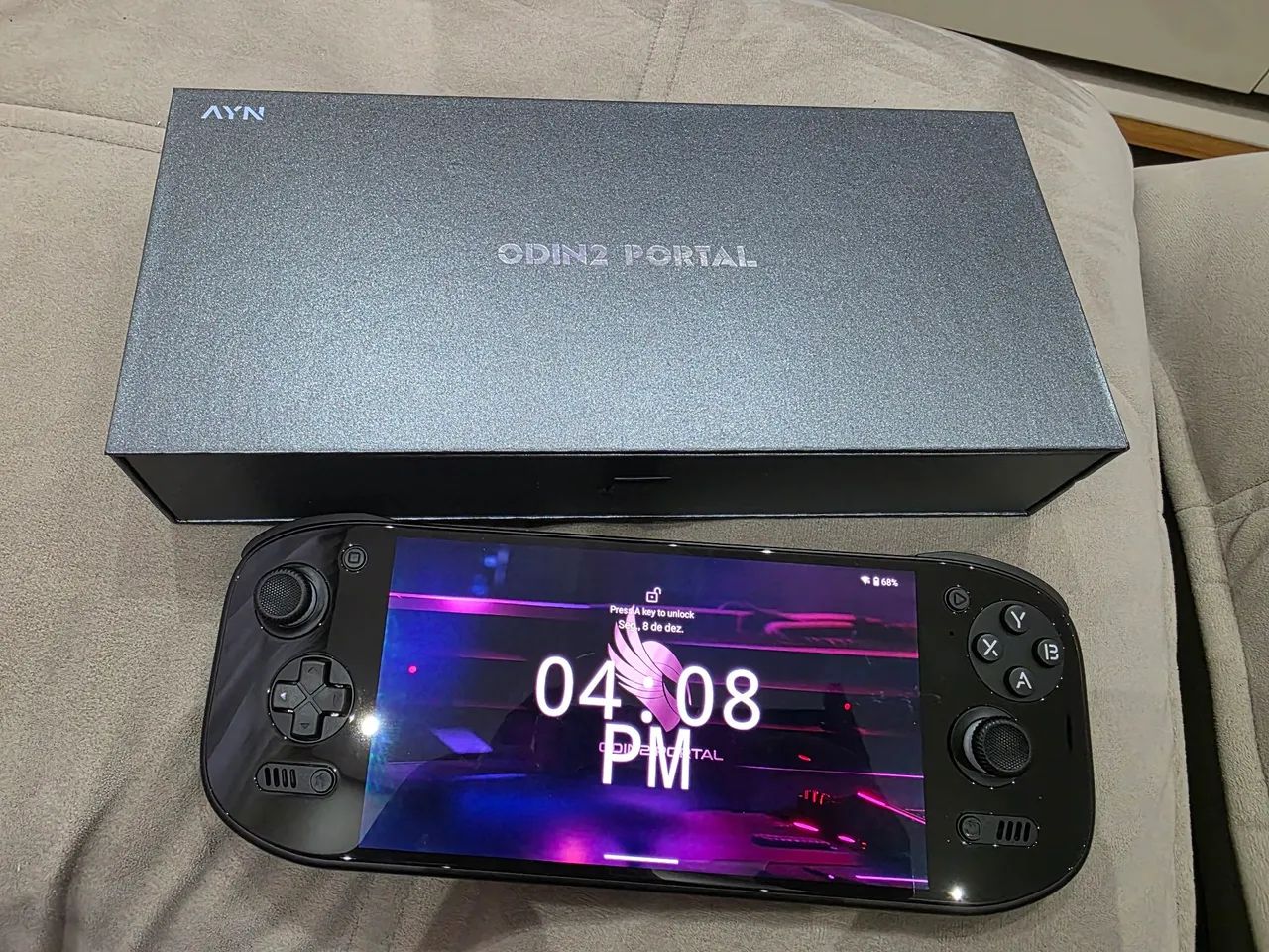 Ayn Odin 2 portal - Base - 8gb ram 128hd com grip e case