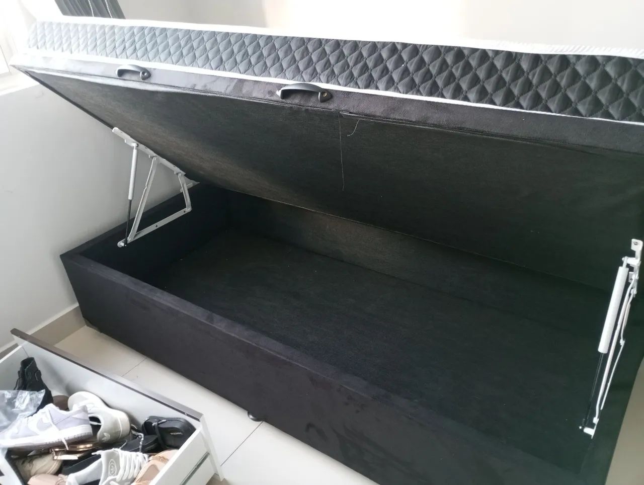Cama box bau 138/188 casal - Foto 5
