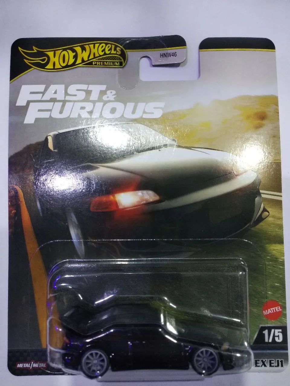 Hot Wheels Premium Fast & Furious 1993 Honda Civic Coupe/Coupe EX EJ1