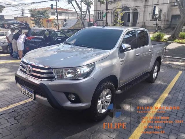 Toyota Hilux SRV 4X2 CD Automatico 2017 (Impecavel) - Faço troca e financiamento