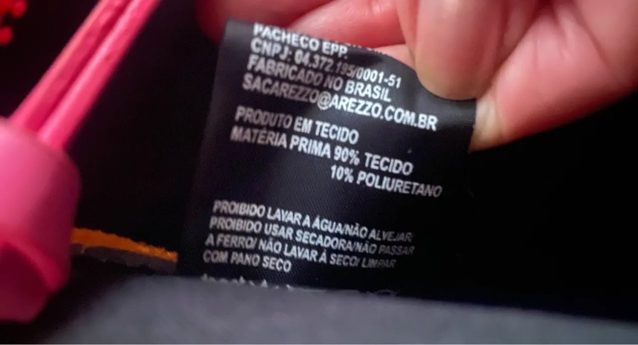 Necessaire Arezzo Laranja Original nova  - Foto 5