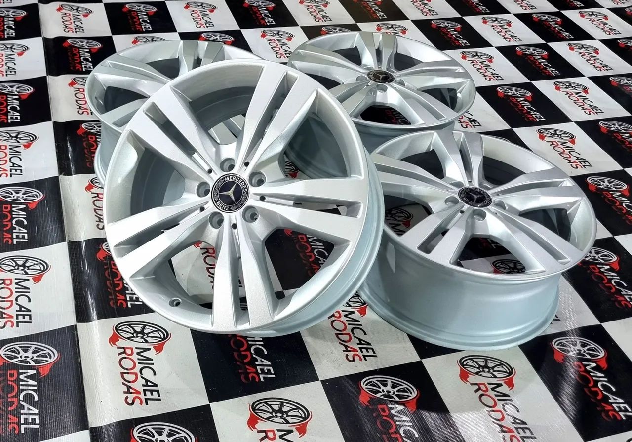 Jogo de rodas 19" Mercedes SLK e ml350 Originais 5x112 + Pintura Nova 