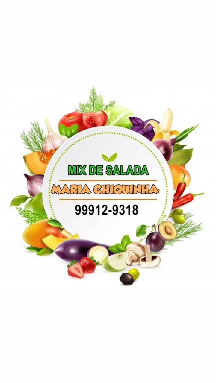 Mix de salada Maria Chiquinha 