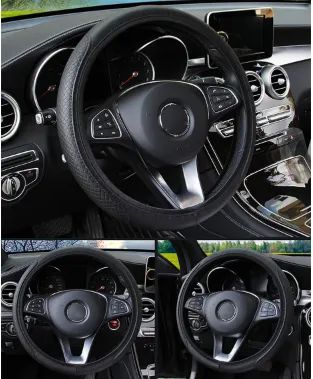 Capa Protetora de Volante de Carro Universal de 36 a 39 cm z884 