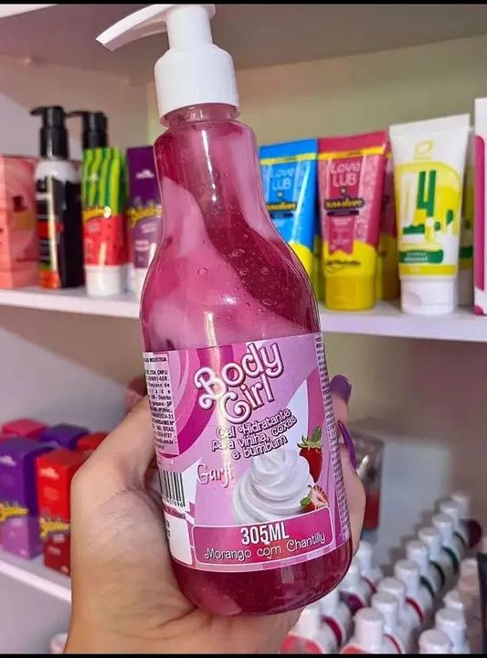 Gel Hidratante Body Girl Morango com Chantilly 305ml