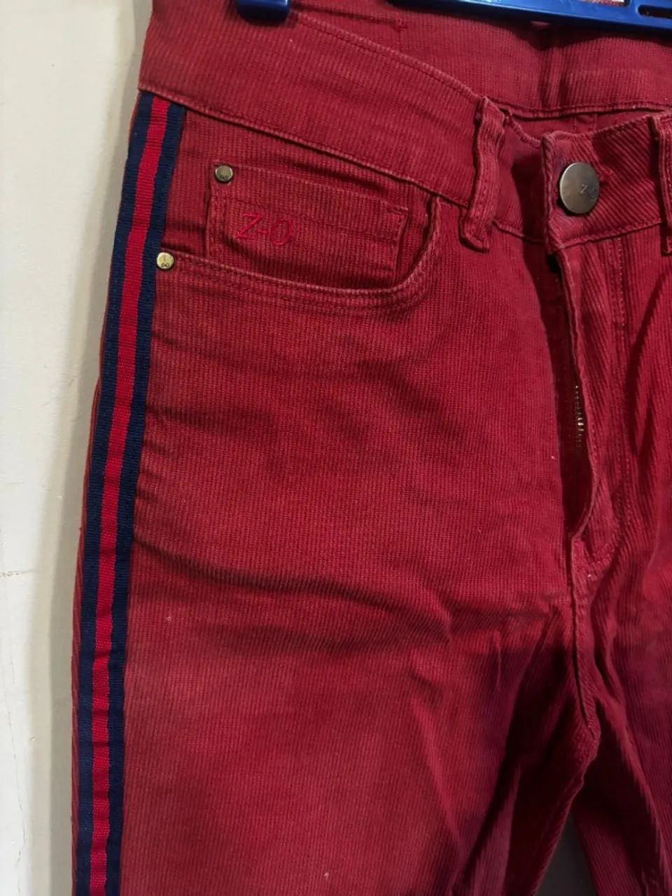 Calça Skinny Vermelha - Foto 5