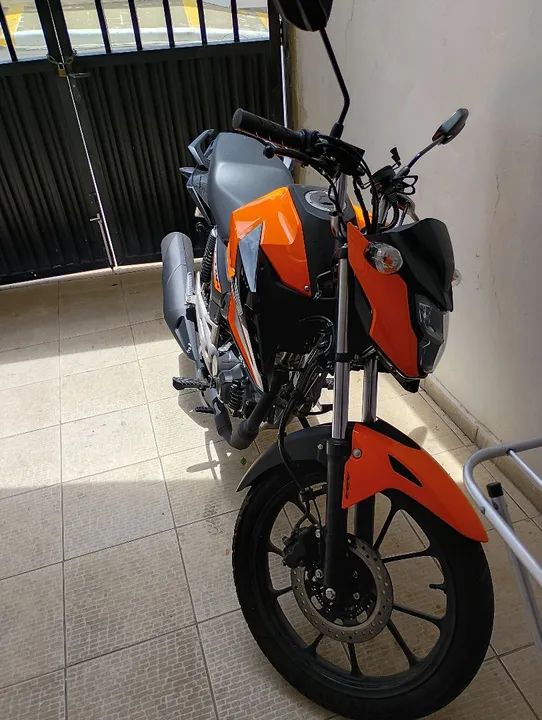 Moto Honda CG 160 - Laranja - 2025