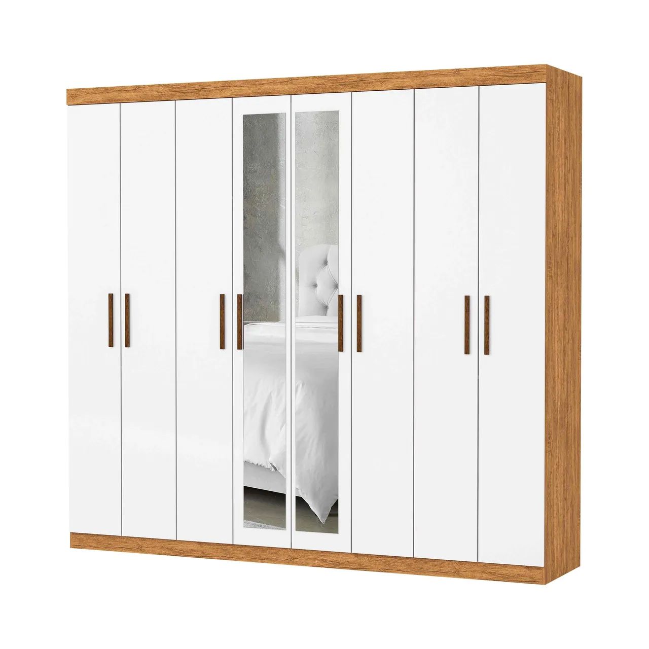 Guarda-Roupa Moderno com Espelho super oferta ?!! 52tt6 - Foto 2