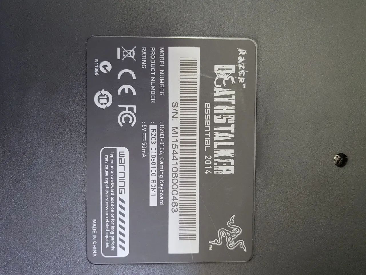 Teclado Gamer Razer Deathstalker Essential - Foto 4