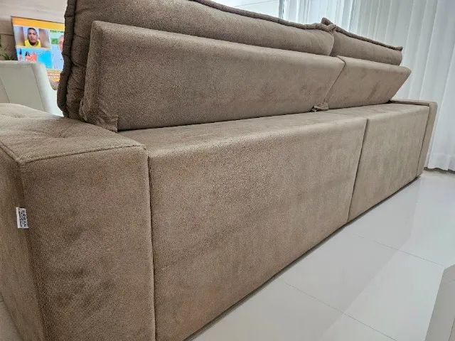 Sofá retrátil 4 lugares