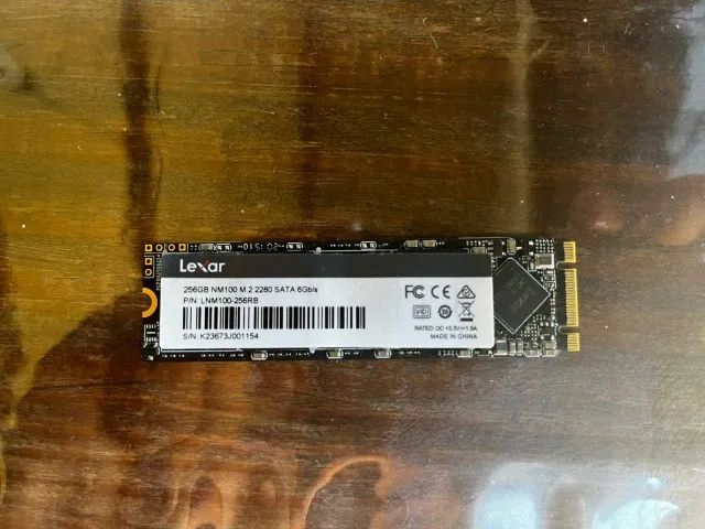 SSD M.2 Lexar 2280 256GB 6GB/s