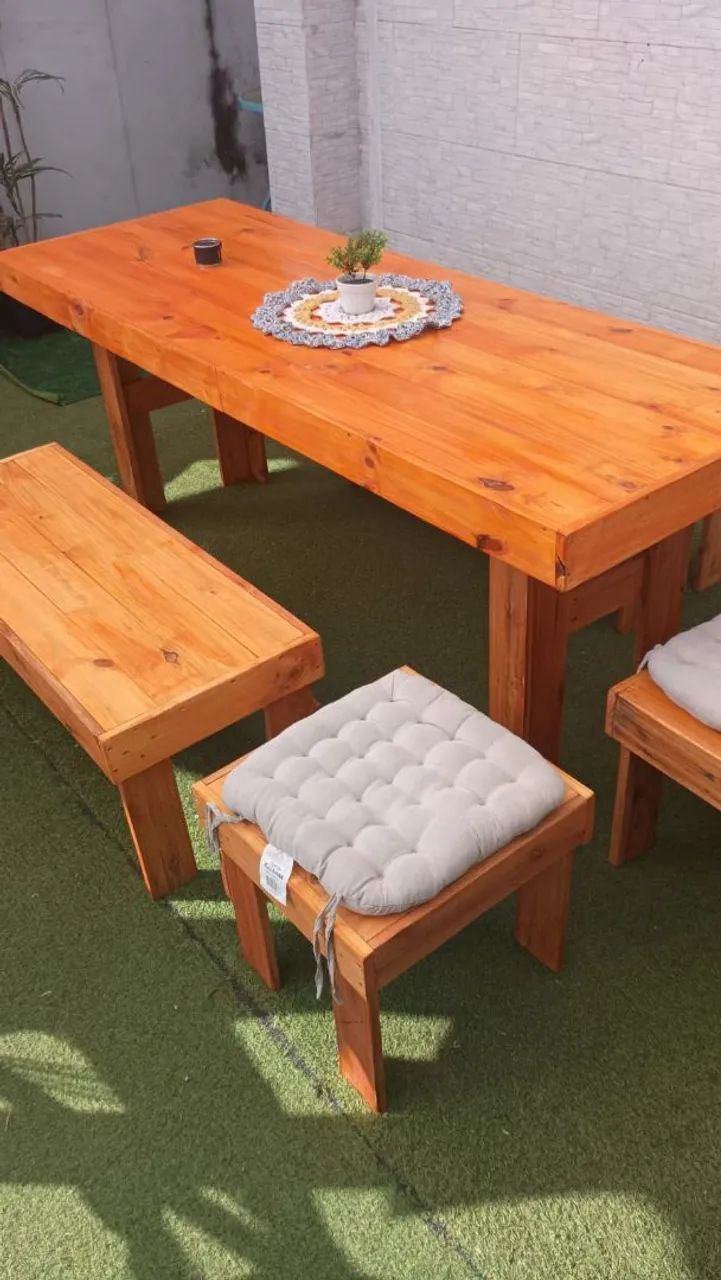 Mesa de Jantar de Pallet  - Foto 5