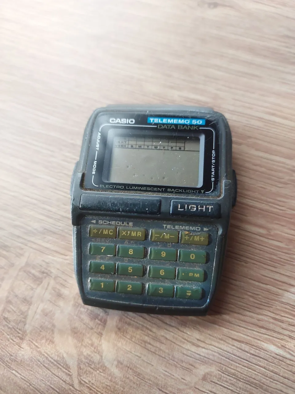 Relógio Casio Telememo (parado)