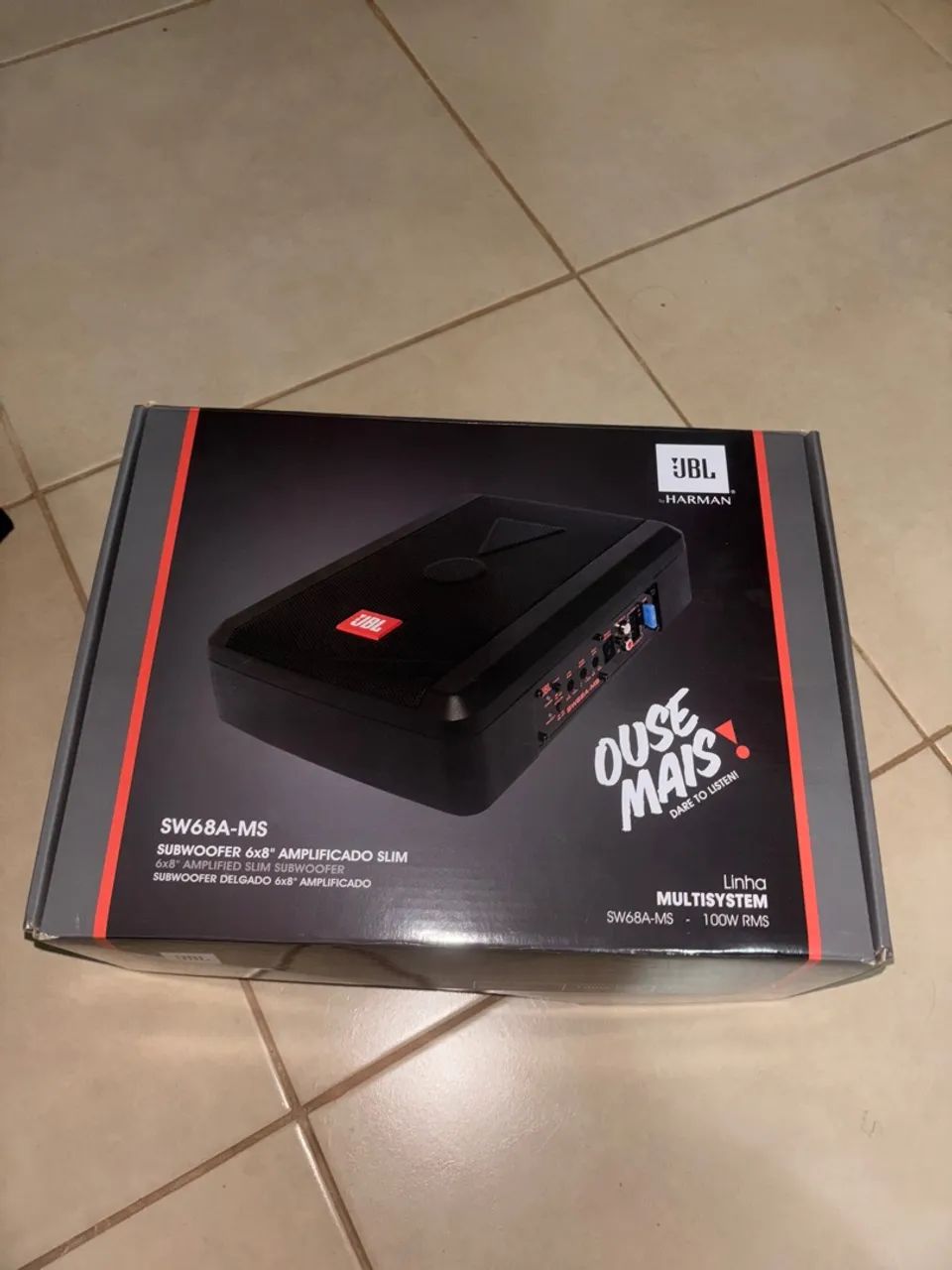 Subwoofer JBL SW68A-MS amplificado  - Foto 3
