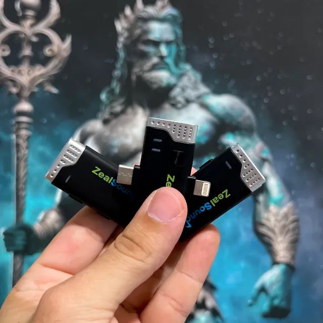 Microfone de Lapela Zealsound V7 Pro - Novo e Lacrado - Foto 2