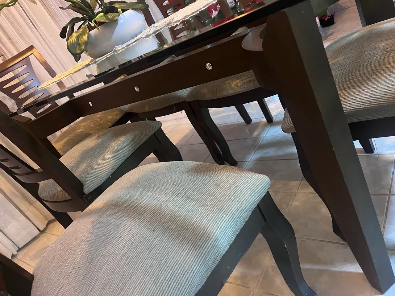 Mesa de jantar com 6 cadeiras  - Foto 3