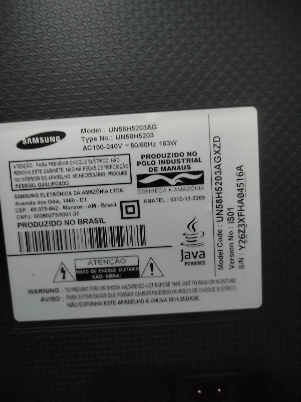 TV Samsung Seminova - Foto 3