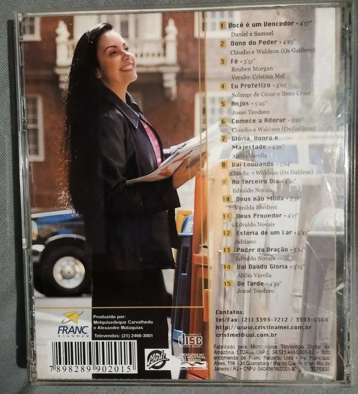 Cd Cristina Mel Você É Um  Vencedor  - Foto 3