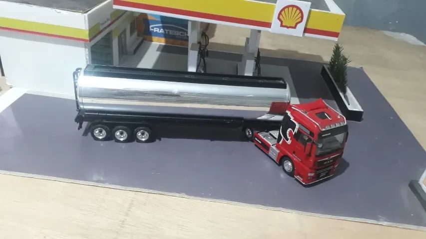 Miniatura    caminhão  Man ixo  1/43 - Foto 5