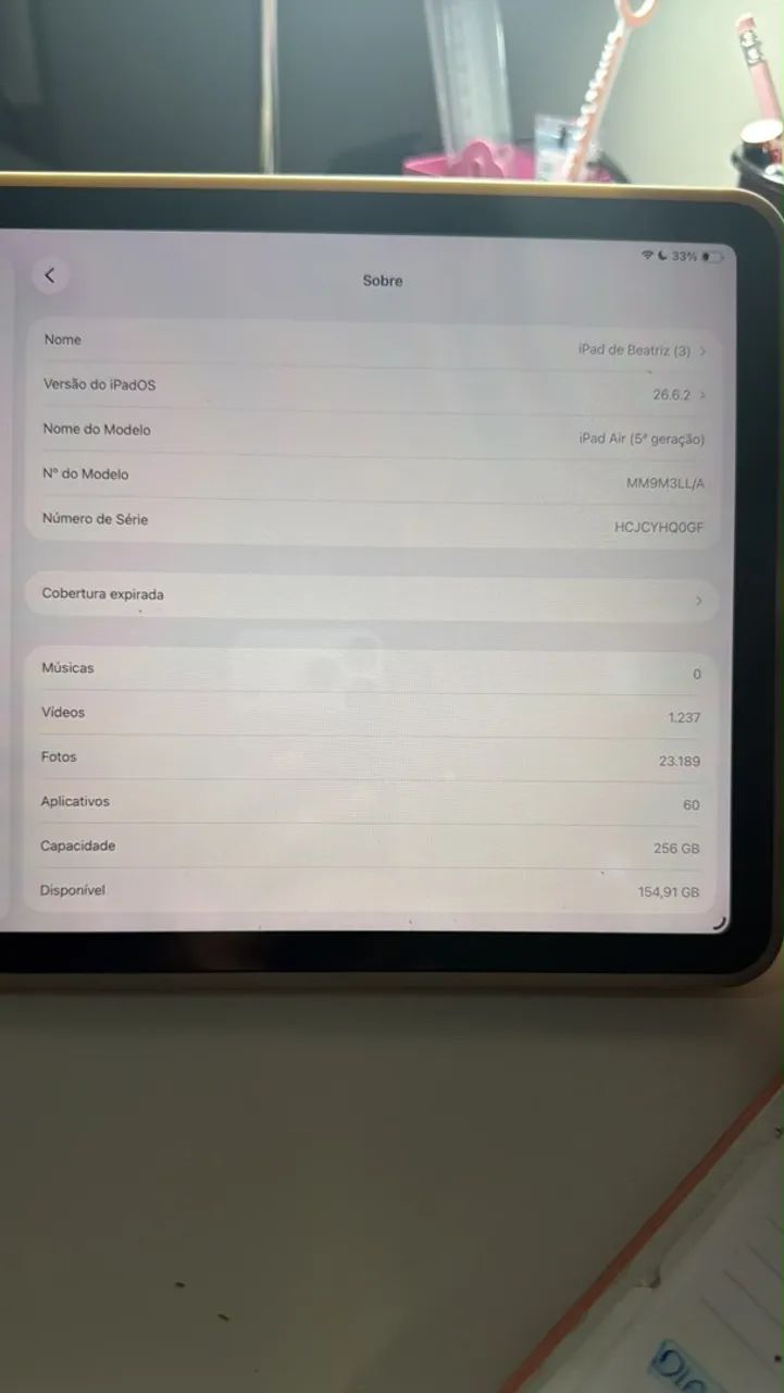 iPad Air 5ª Geração (Chip M1) 256GB - Foto 4