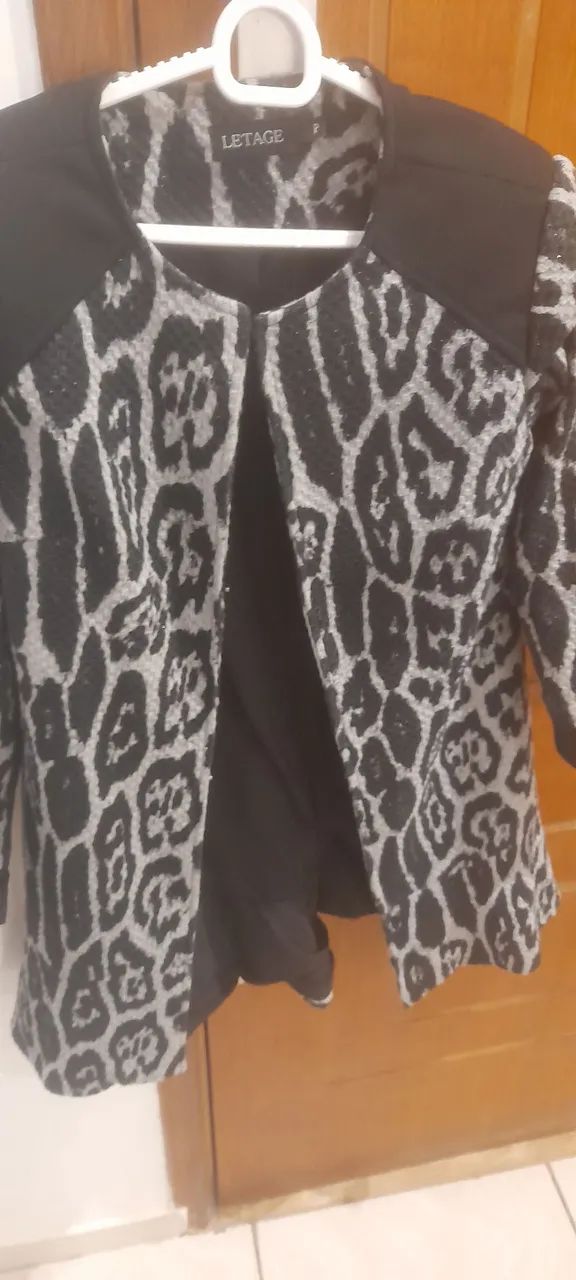 Letage Casaco Animal print  - Foto 2