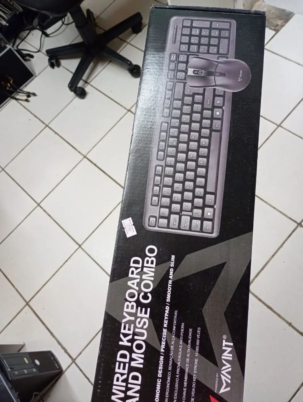 COMBO TECLADO E MOUSE