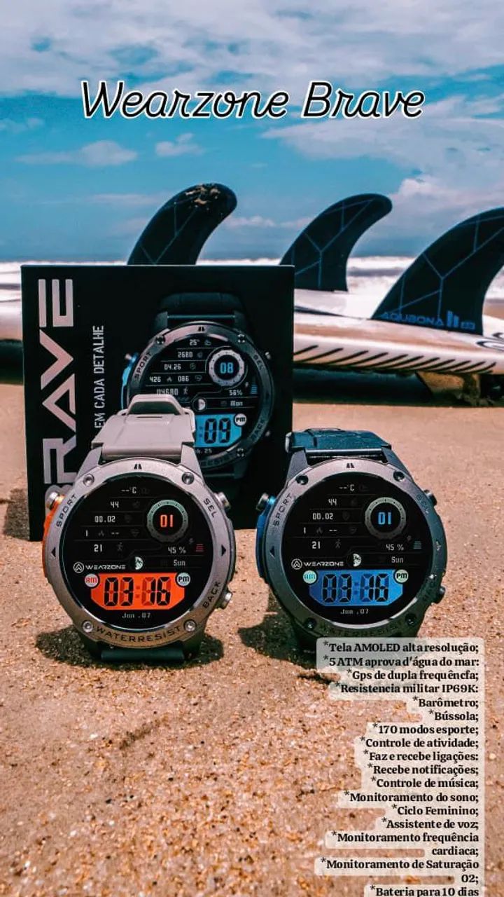 Smartwatch Wearzone Brave 