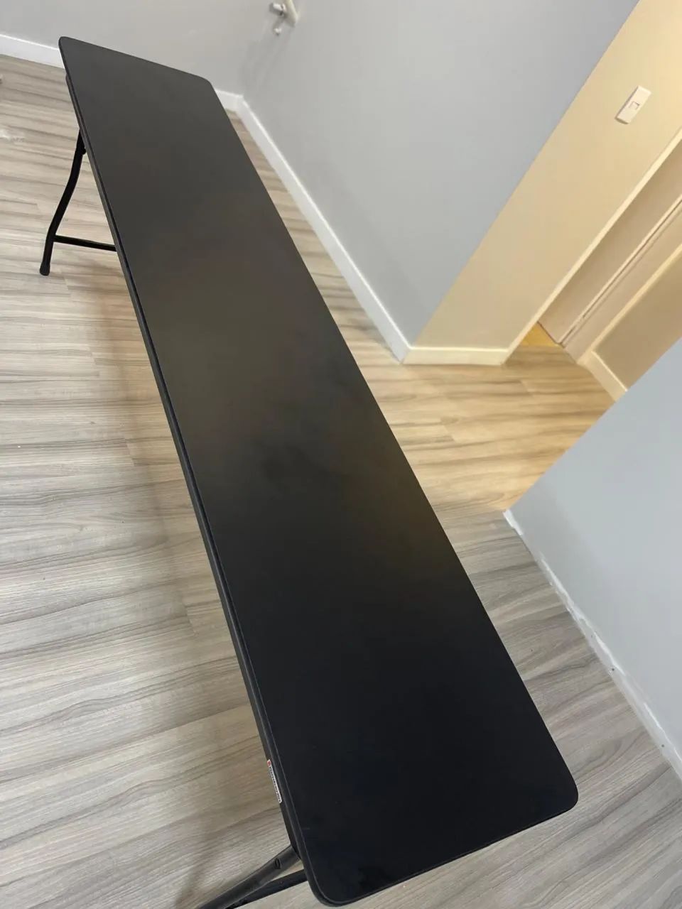Mesa retangular dobrável - Foto 2