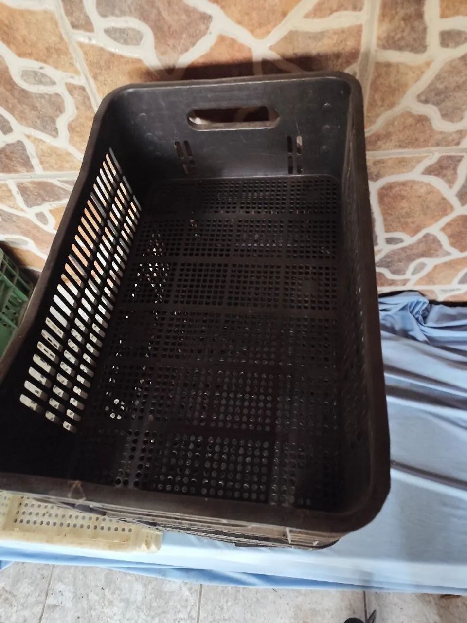 Caixas de plástico reforçada 