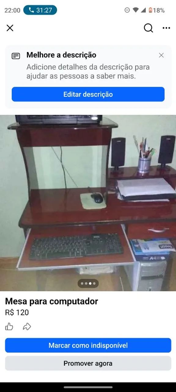 Mesa para Computador - Foto 3