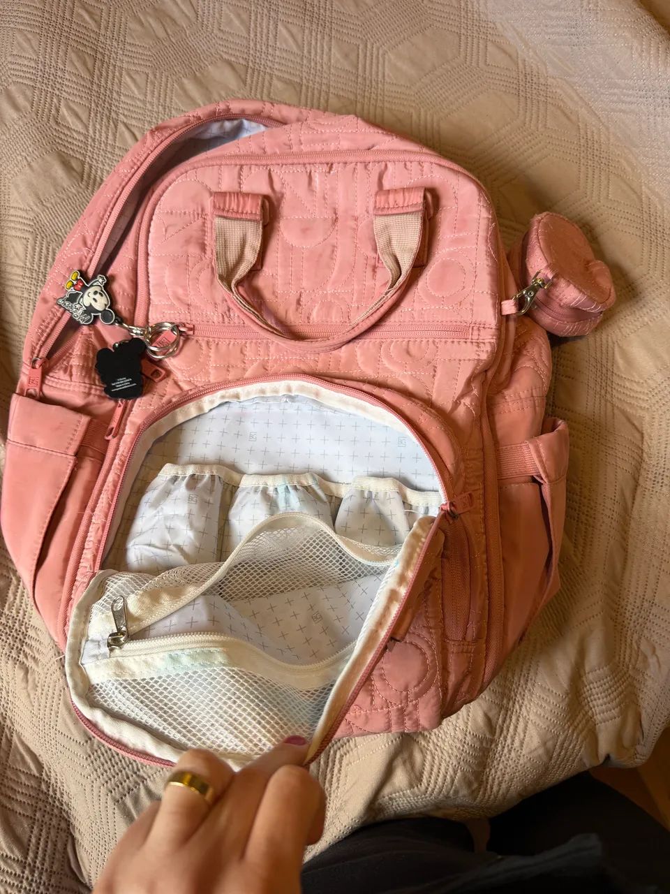 Mochila maternidade  - Foto 3