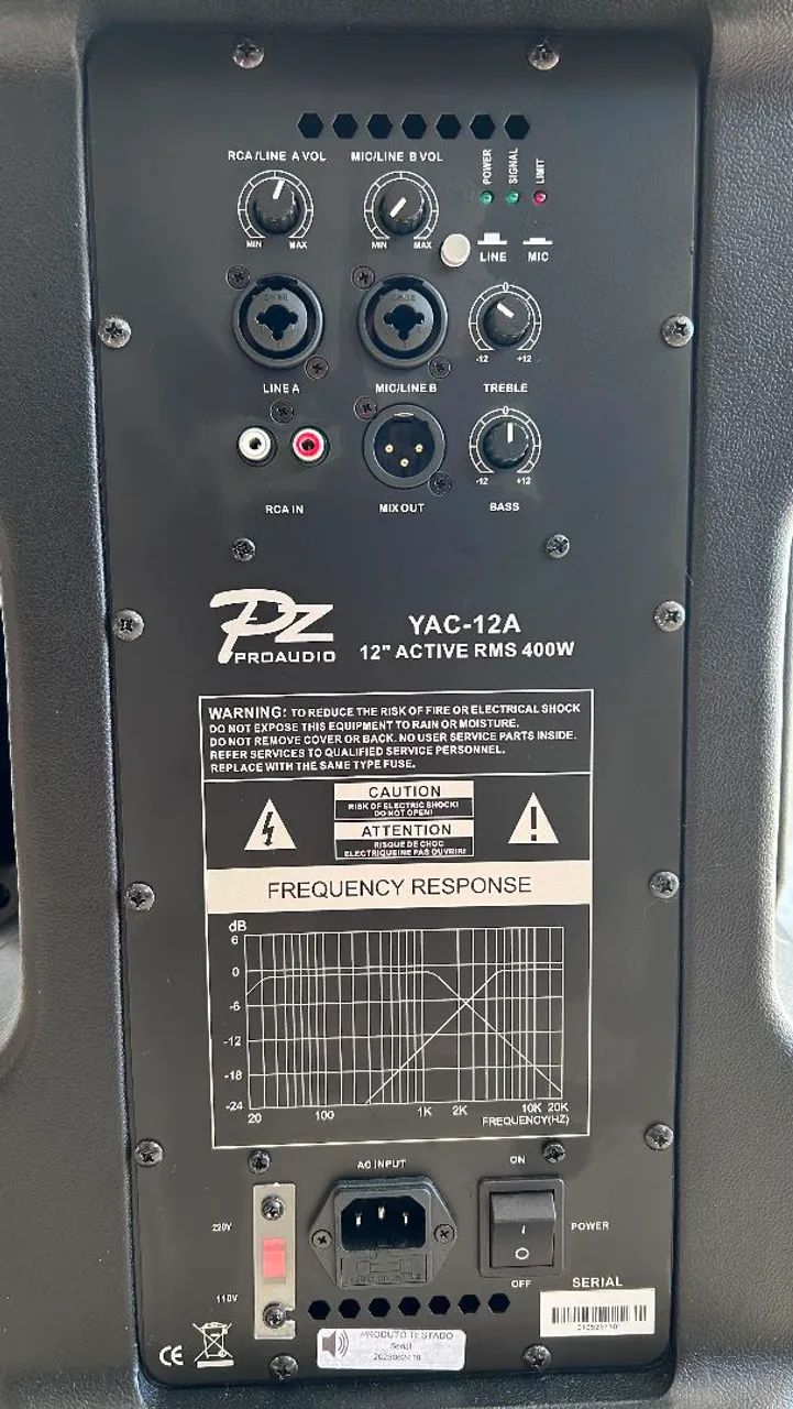 Caixa Ativa PZPROAUDIO - Foto 3