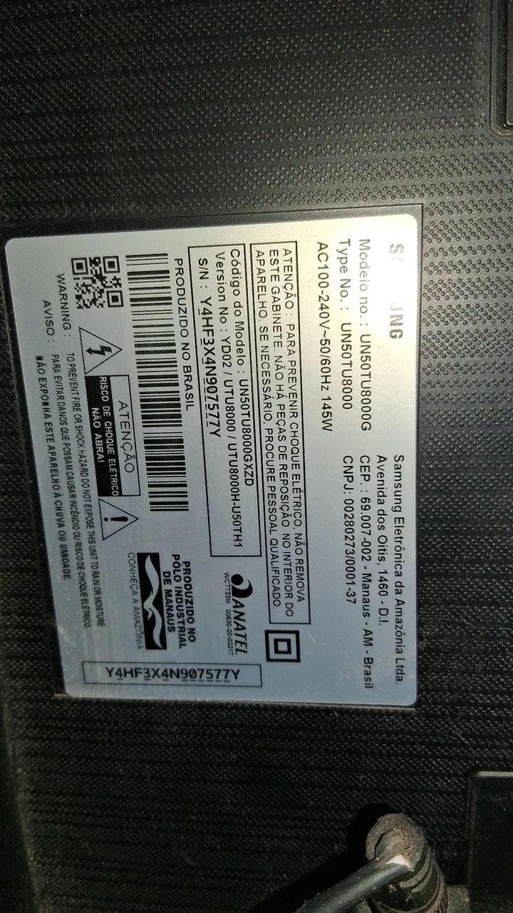 Tv Samsung 55 polegadas smart