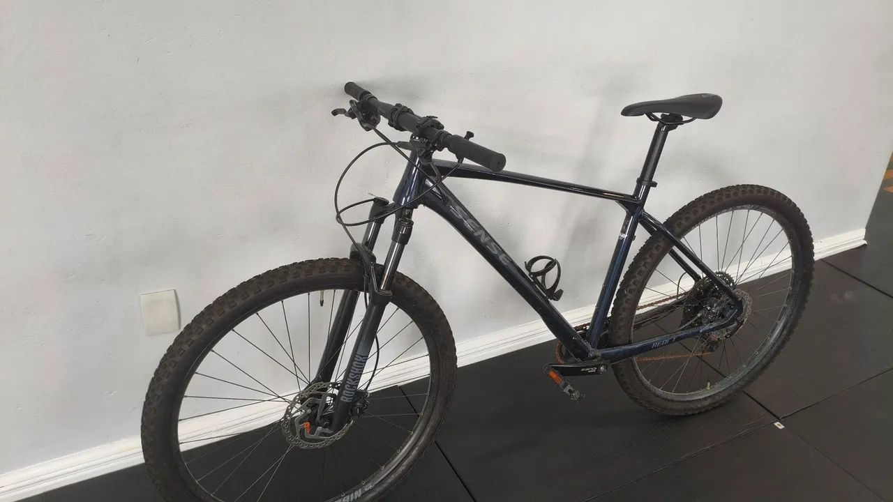 Sense Mountain Bike Impact React Comp V2 - Azul Meia-Noite - Foto 2