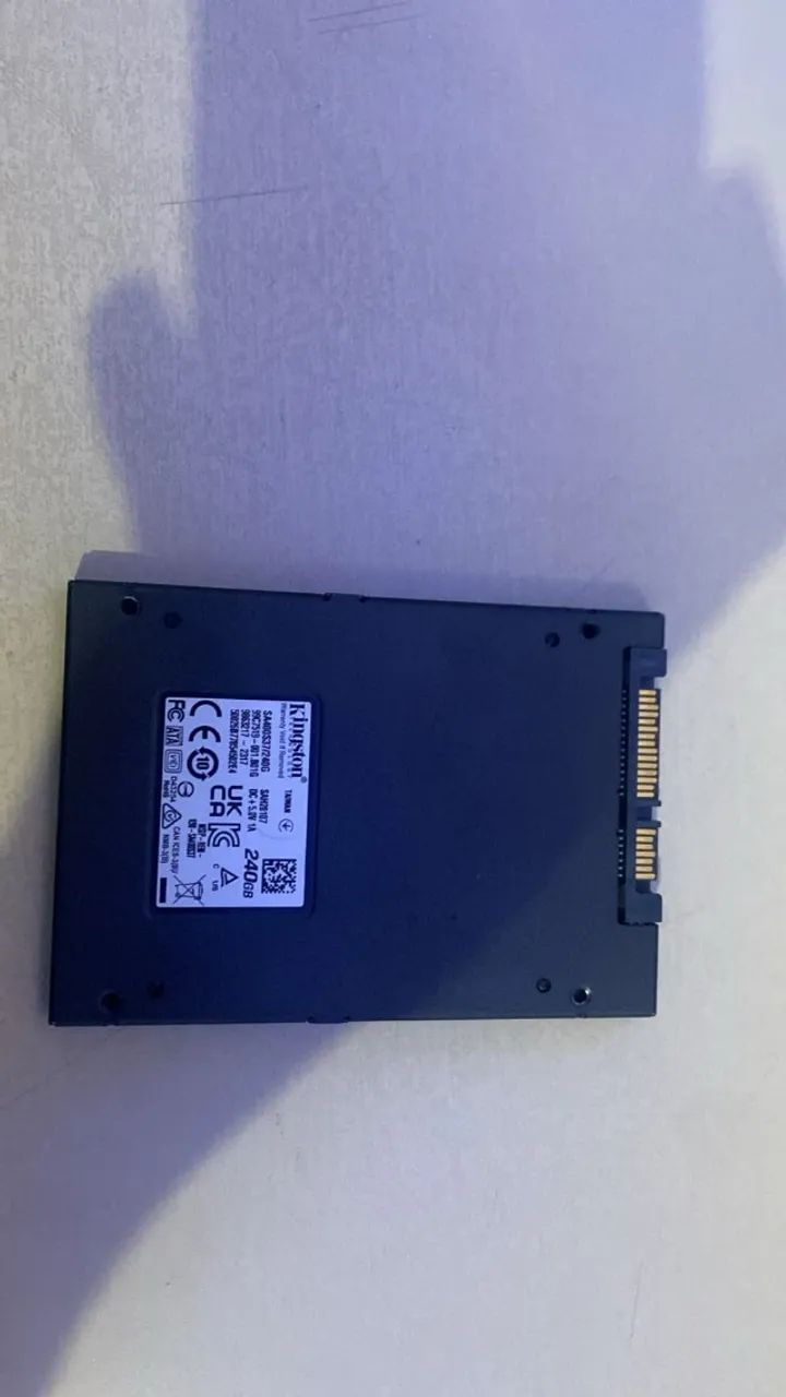SSD 240gb Kingston A400