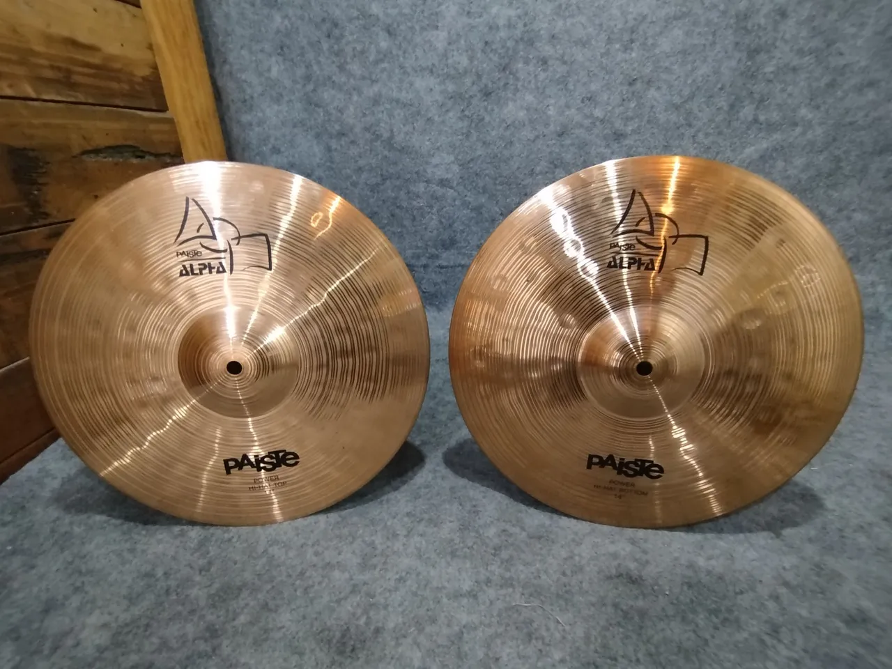 Hi Hat B8 Hole Cymbals Krest Deep Cult 14 - Instrumentos musicais