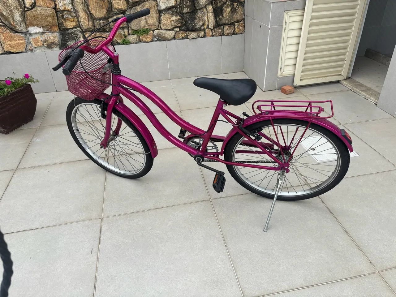 Bicicleta rosa  - Foto 2