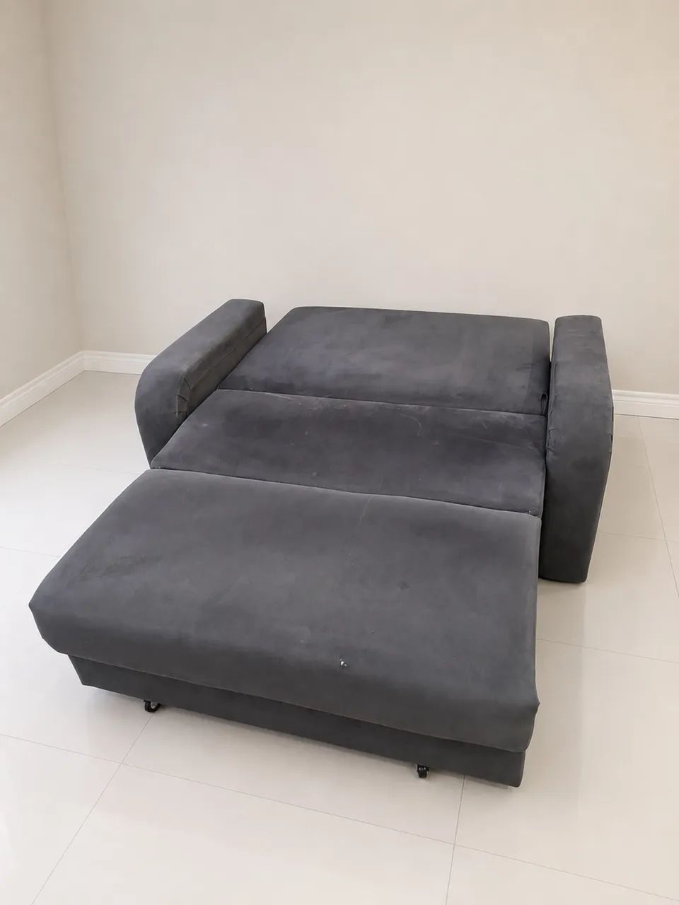 Sofa Cama Suede - Foto 2