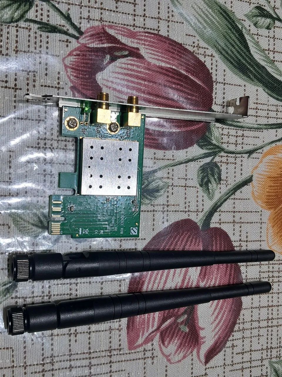 Placa de rede Wifi PCI express com duas antenas