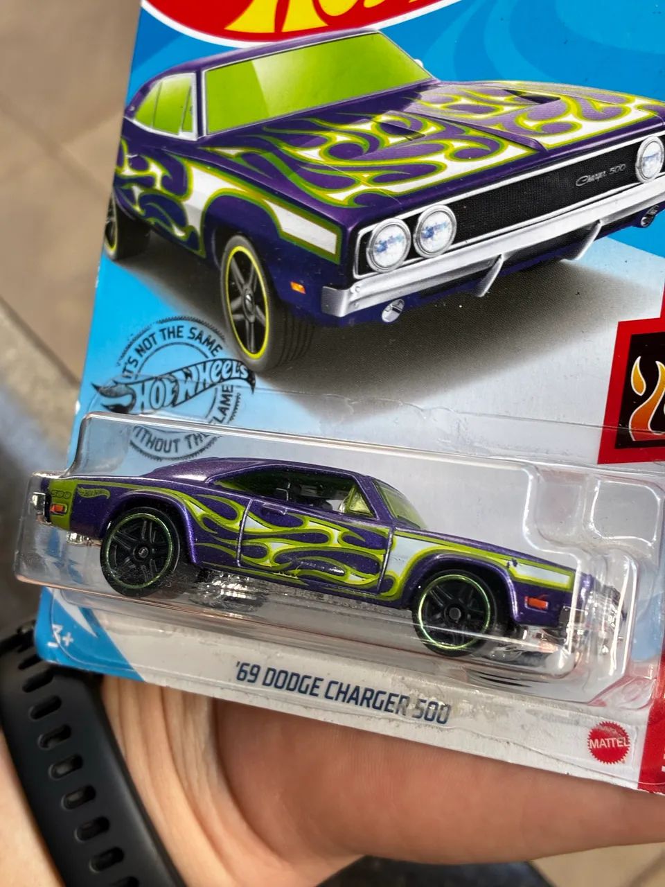 Kit 2 Hot Wheels Hw Flames - Foto 2