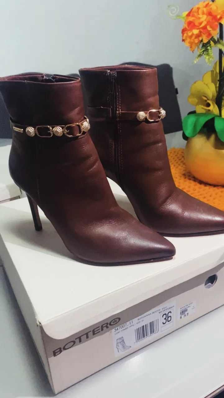 Bota cano curto Botero N 36