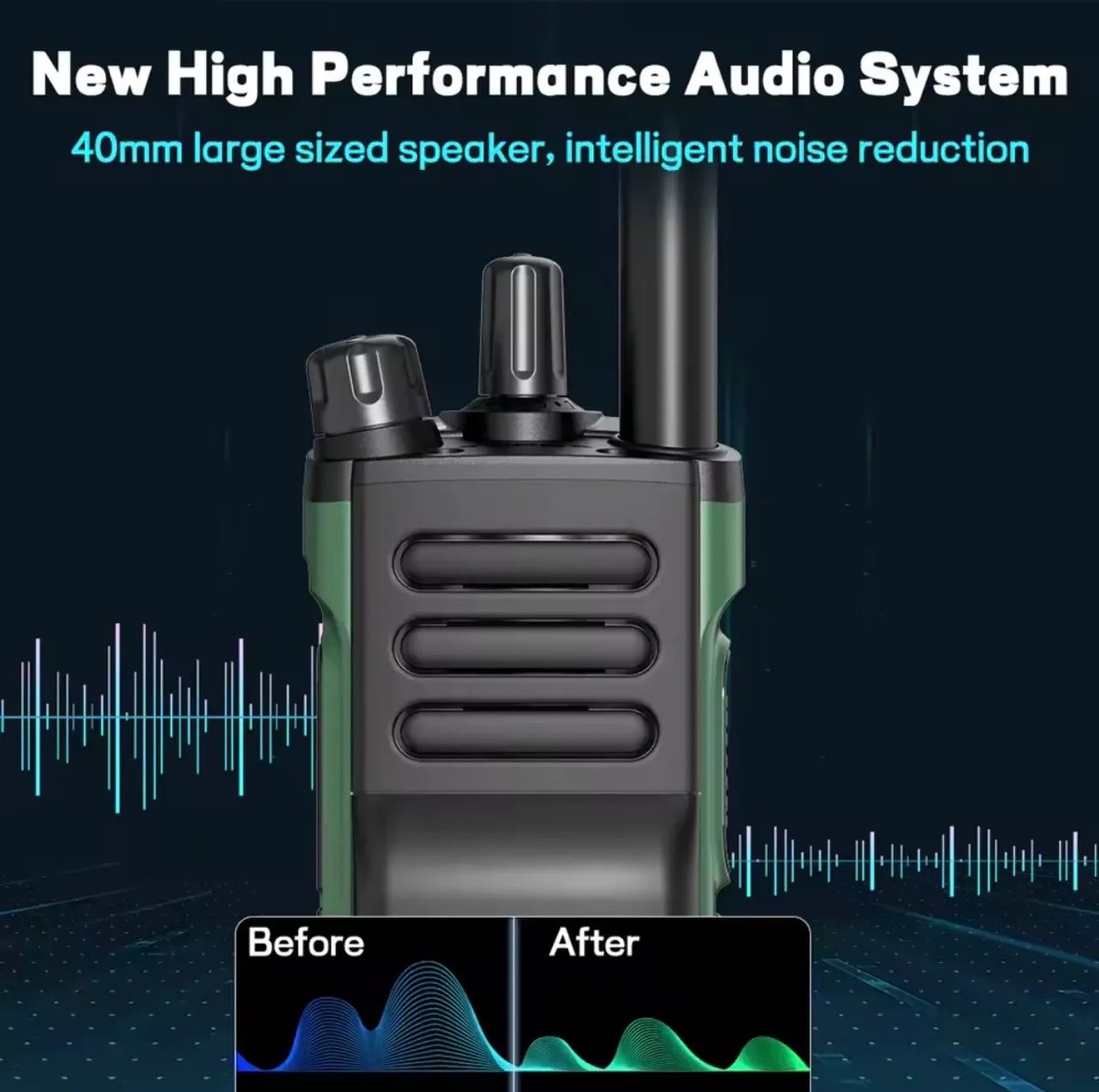 Baofeng UV-32 10W com GPS + Bluetooth - Foto 4